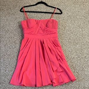 Aidan Mattox Coral Mini Dress - worn once!